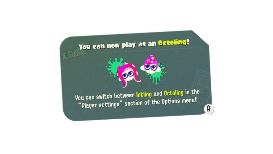 you can now play as octoling