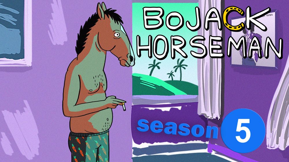 boJACK horseman season 5 on netflix