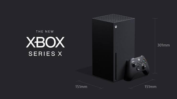 Cover The new xbox series con dimenciones