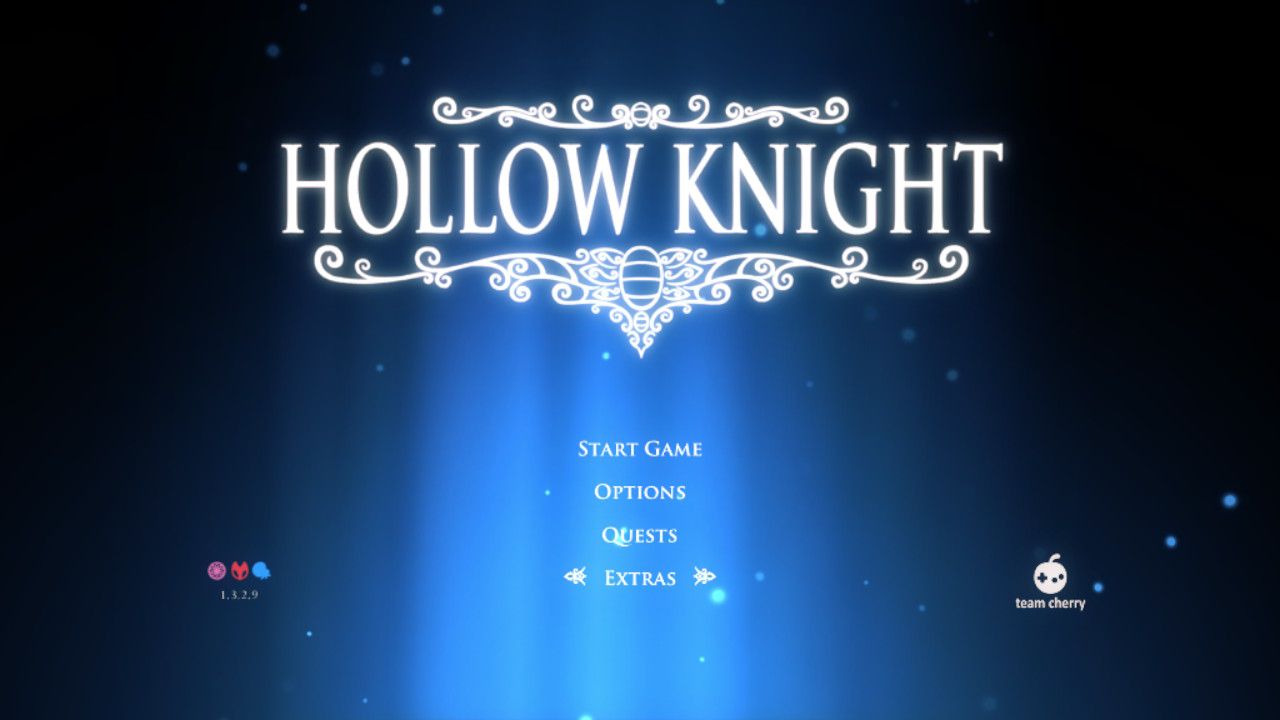 Hollow knight screen menu