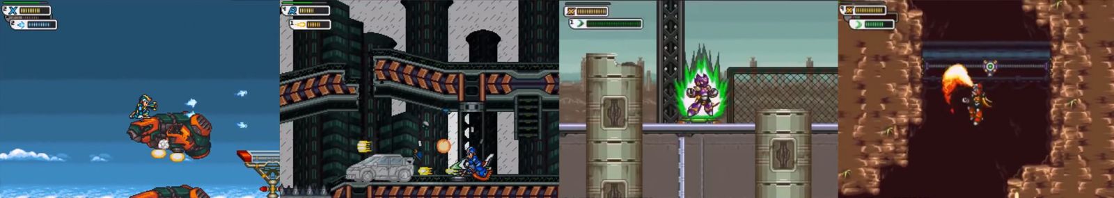 Mega Man x Corrupted con habilidades y veículos nuevos